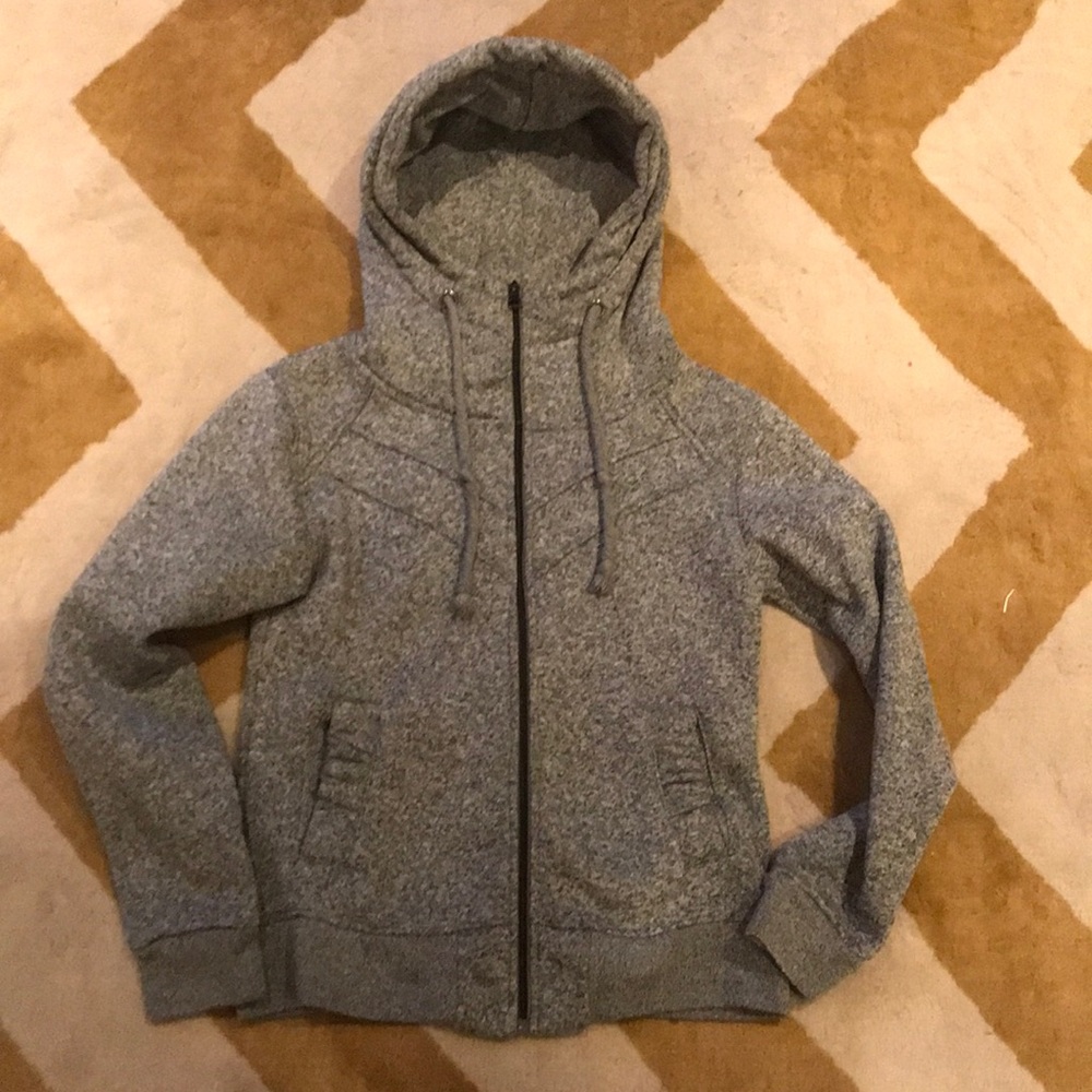 Soft cozy zip hoodie